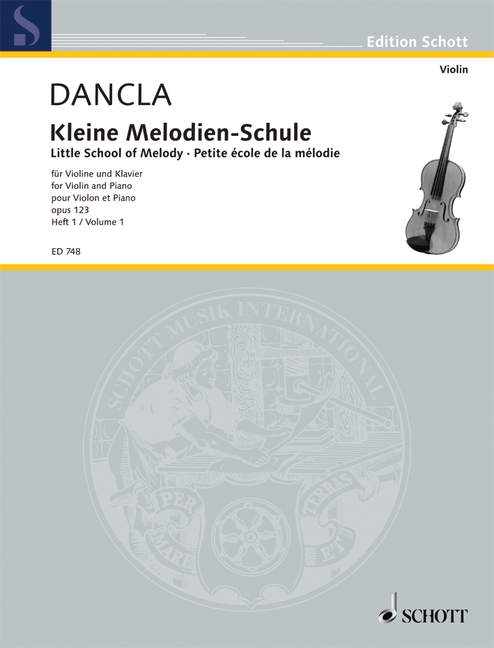 DANCLA CH. - PEQUEÑA ESCUELA DE LA MELODIA V.1 - OP.123