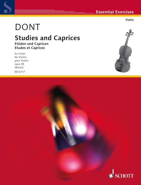 DONT J. - ESTUDIOS CAPRICHOS (24) - OP.35