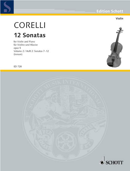 CORELLI A. - SONATAS V.2 (7-12) (12) - OP.5