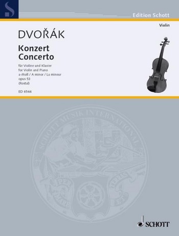 DVORAK A. - CONCIERTO LA m - OP.53