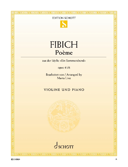 FIBICH Z. - POEMA Nº6 - OP.41