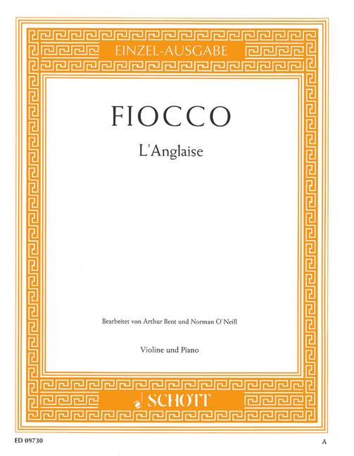 FIOCCO J.H. - L-ANGLAISE -