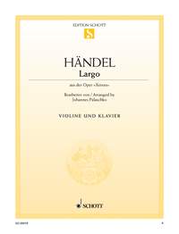 HANDEL G.F. - LARGO DE XERXES -