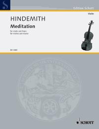 HINDEMITH P. - MEDITACION -