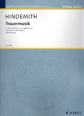 HINDEMITH P. - TRAUERMUSIK -