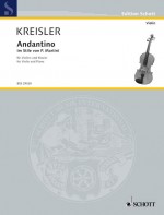 KREISLER F. - ANDANTINO AL ESTILO DE MARTINI -