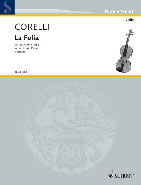 CORELLI A. - SONATA Nº12 RE m LA FOLLIA (VP) - OP.5