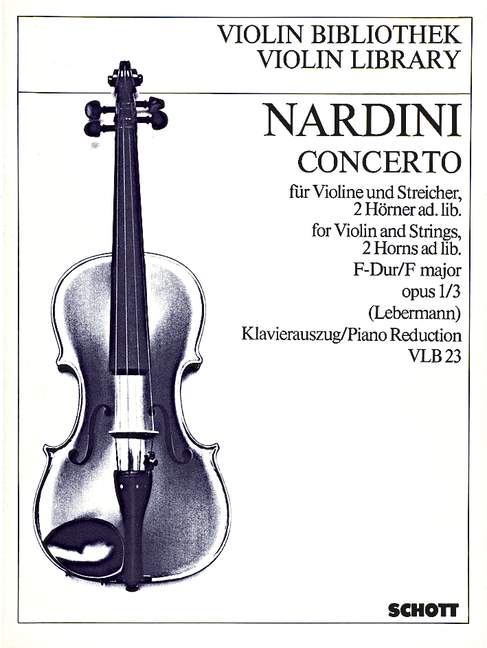 NARDINI P. - CONCIERTO Nº3 FA M - OP.1