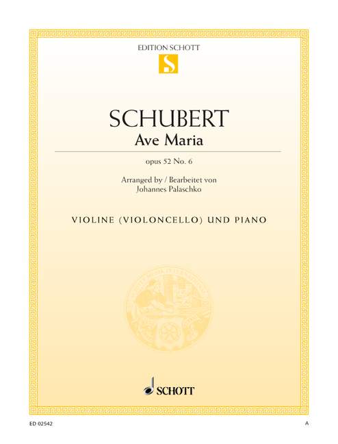 SCHUBERT F. - AVE MARIA (VP) - OP.52 Nº6