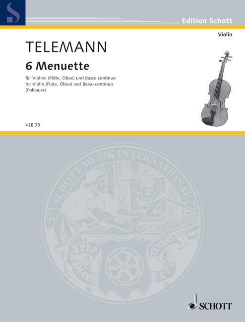 TELEMANN G.P. - MINUETOS (6) -