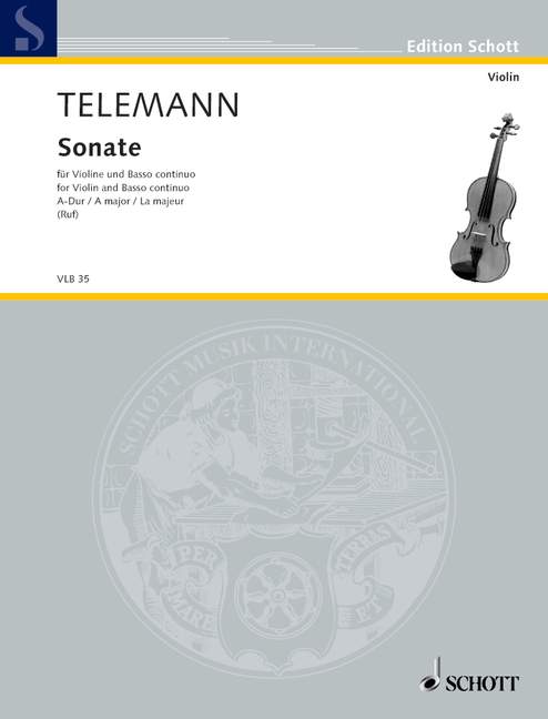 TELEMANN G.P. - SONATA LA M -