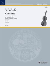 VIVALDI A. - CONCIERTO LA m OP.3 Nº6 - RV.356