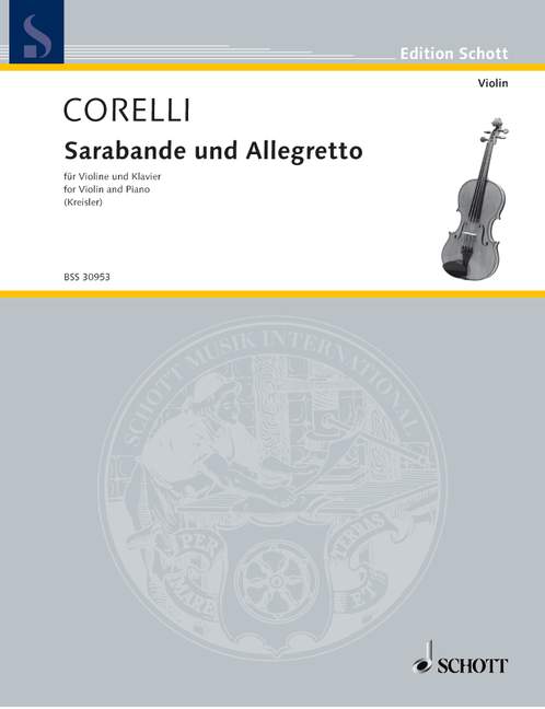 CORELLI A. - SARABANDA Y ALLEGRETTO -