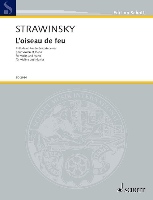 STRAVINSKY I. - PRELUDIO Y RONDO -