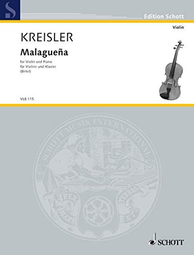 KREISLER F. - MALAGUEÑA (V/P)