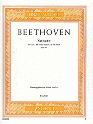BEETHOVEN L.V. - SONATA Nº26 MIb M LOS ADIOSES - OP.81A