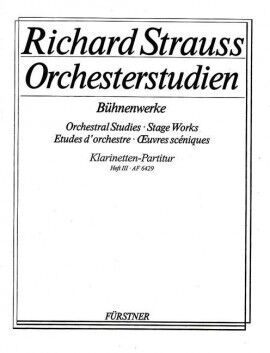 STRAUSS R. - ESTUDIOS ORQUESTALES VIOLIN I V.3 -