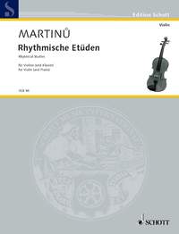 MARTINU B. - ESTUDIOS RITMICOS -