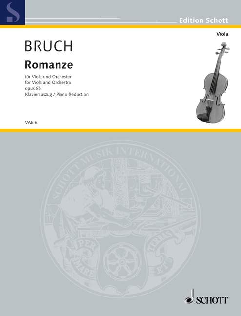 BRUCH M. - ROMANZA - OP.85