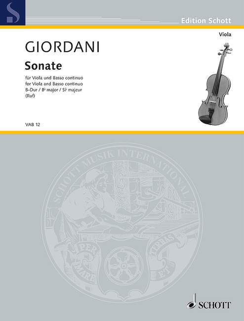 GIORDANI T. - SONATA SIb -