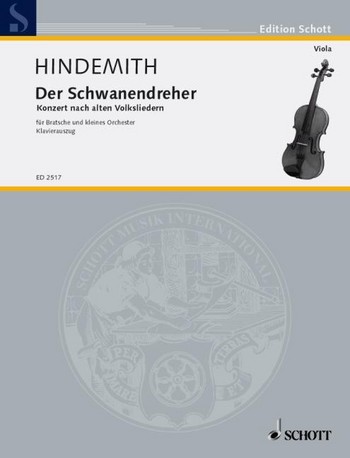HINDEMITH P. - CONCIERTO -DER SCHWANENDREHER (VIOLA)