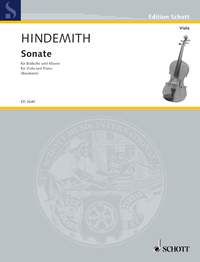 HINDEMITH P. - SONATA (1939) -