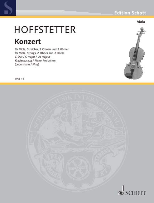 HOFFSTETTER R. - CONCIERTO DO M -