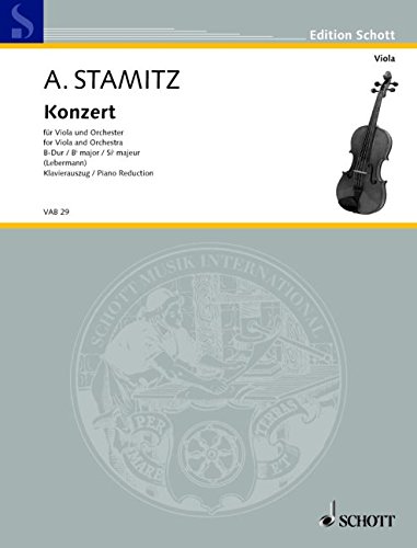 STAMITZ A. - CONCIERTO SIb M (VAP) -
