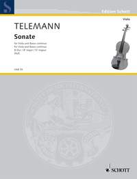 TELEMANN G.P. - SONATA SIb M -