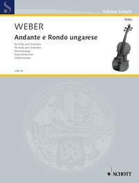 WEBER C.M. - ANDANTE Y RONDO HUNGARO (VAP) -