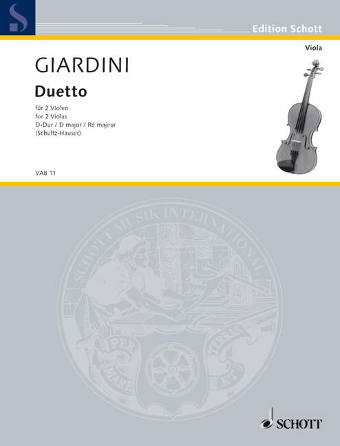 GIARDINI F. - DUETO RE M -