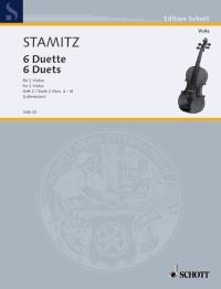 STAMITZ C. - DUOS  (6)  V.2  VIOLA  (4-6) -