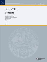 FORSYTH C. - CONCIERTO SOL m (VIOLA Y PIANO )