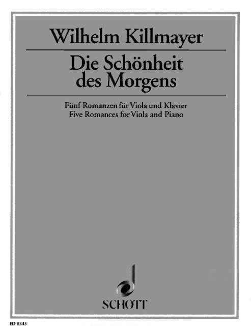 KILLMAYER W. - ROMANZAS (5) -