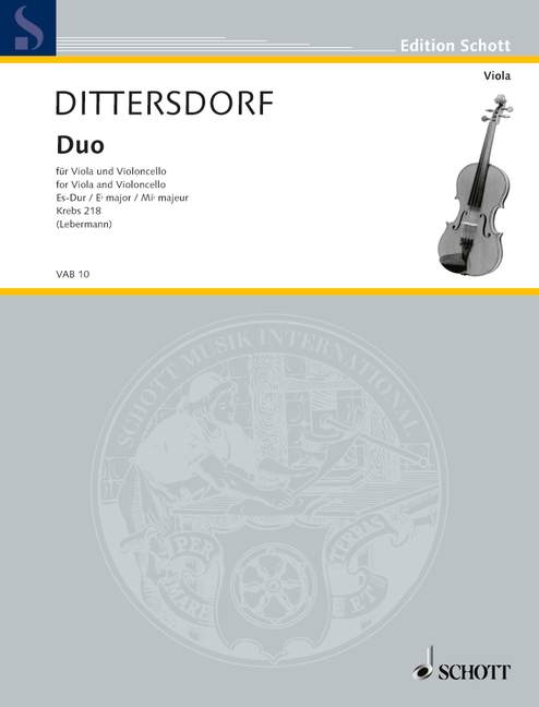 DITTERSDORF C.D.V. - DUO MIb M -