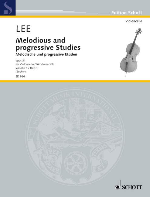LEE S. - ESTUDIOS MELODICOS PROGRESIVOS V.1 (40) - OP.31