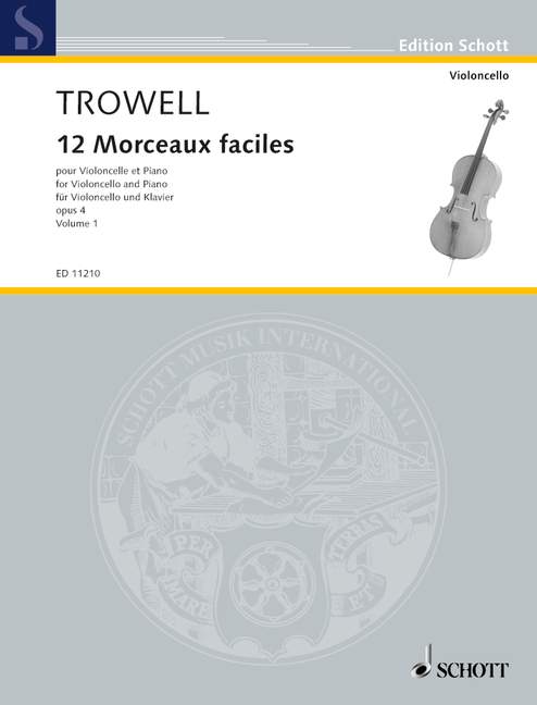 TROWELL A. - PIEZAS FACILES V.1 (12) - OP.4
