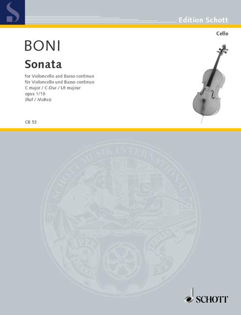 BONI G. - SONATA DO M -