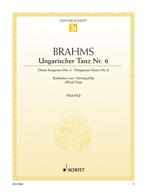 BRAHMS J. - DANZA HUNGARA Nº6 -