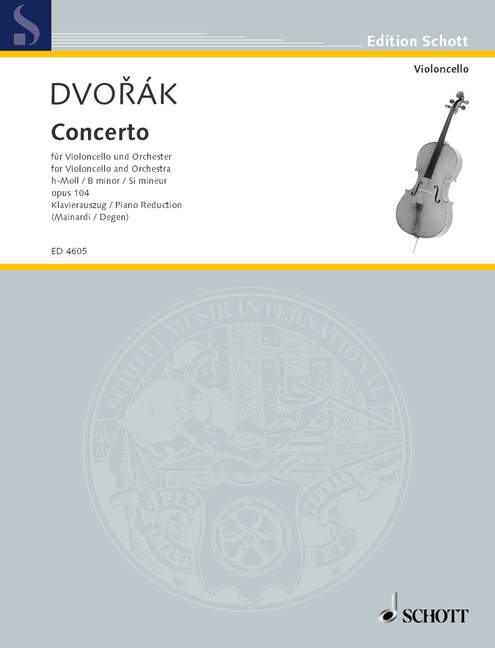 DVORAK A. - CONCIERTO SI m (VC) - OP.104