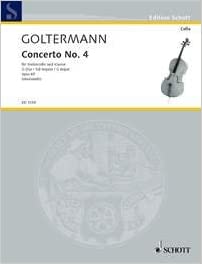 GOLTERMANN G. - CONCIERTO Nº4 SOL M - OP.65- CELLO Y PIANO -