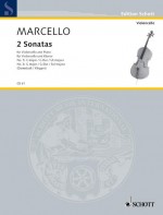 MARCELLO B. - SONATAS SOL M Y DO M (2) VIOLONCHELO Y PIANO