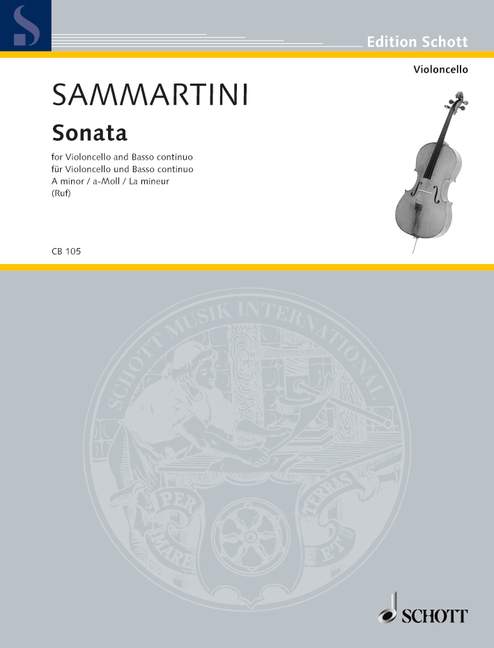 SAMMARTINI G.B. - SONATA LA m (VC) -