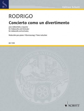 RODRIGO J. - CONCIERTO COMO UN DIVERTIMENTO -