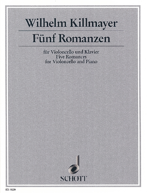 KILLMAYER W. - ROMANZAS (5) -