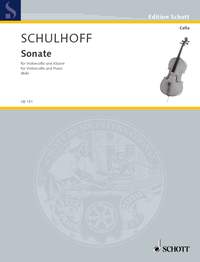 SCHULHOFF E. - SONATA OP.17