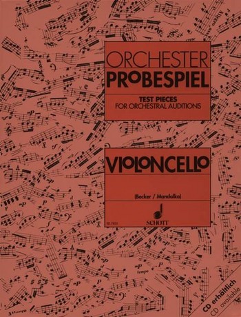 ALBUM - ORCHESTER PROBESPIEL- VIOLONCHELO -