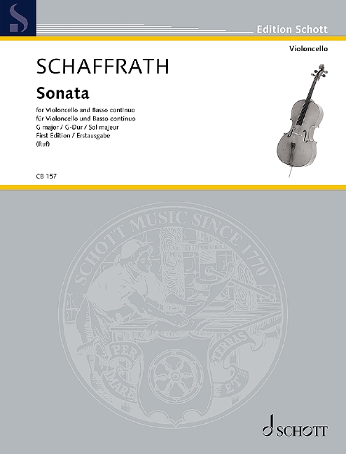 SCHAFFRATH CH. - SONATA SOL M -