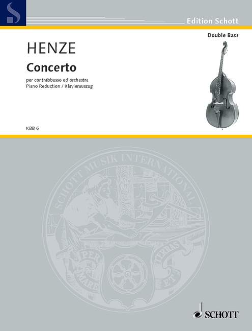 HENZE H.W. - CONCIERTO (1966) -