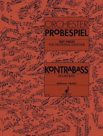 ALBUM - ORCHESTER PROBESPIEL -CONTRABAJO -